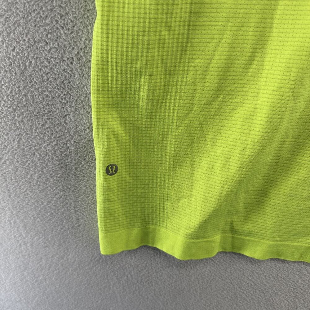 Lululemon Metal Vent Tech Shirt Men's XL Yellow Neon Highlighter Workout 2.0 NEW - Picture 11 of 13